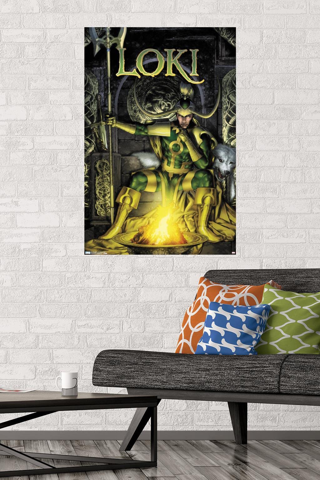 Amazon.com: Trends International Marvel Comics - Loki - Póster de